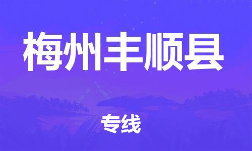 邯鄲到梅州豐順縣物流公司-大件運輸專線-費用價格